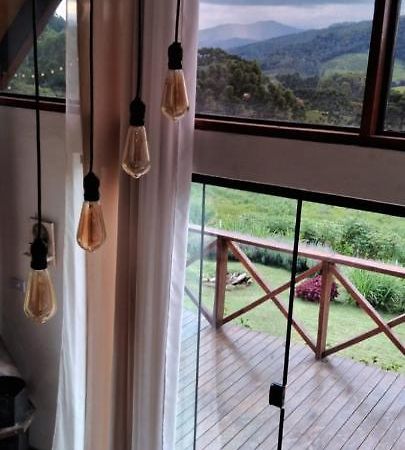 Villa Chale Com Vidros E Hidromassagem São Bento do Sapucaí Esterno foto