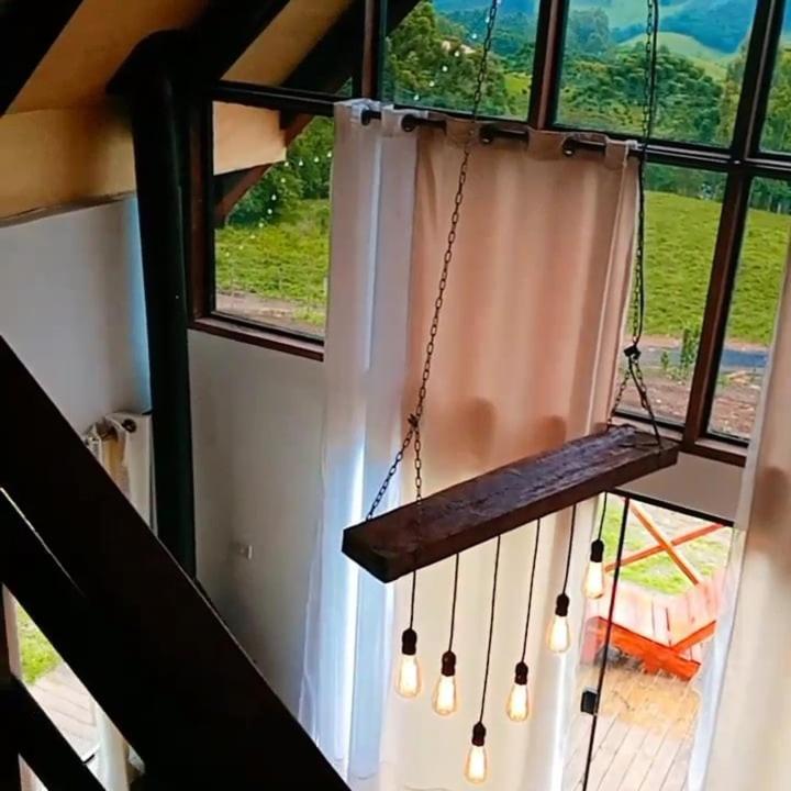 Villa Chale Com Vidros E Hidromassagem São Bento do Sapucaí Esterno foto