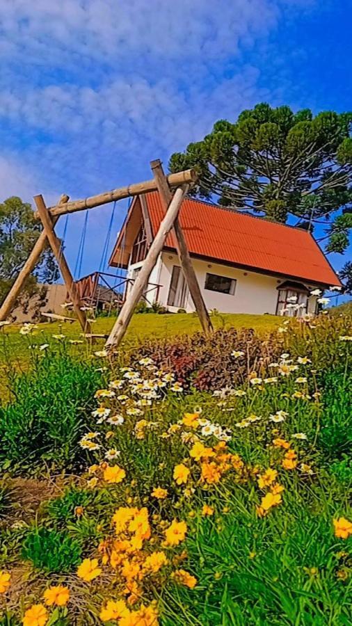 Villa Chale Com Vidros E Hidromassagem São Bento do Sapucaí Esterno foto
